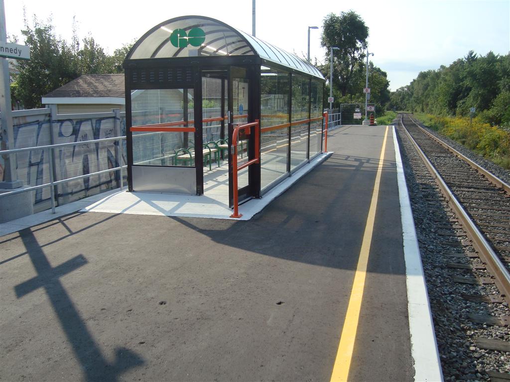 Kennedy Go Station Platform Extension - Loc Pave